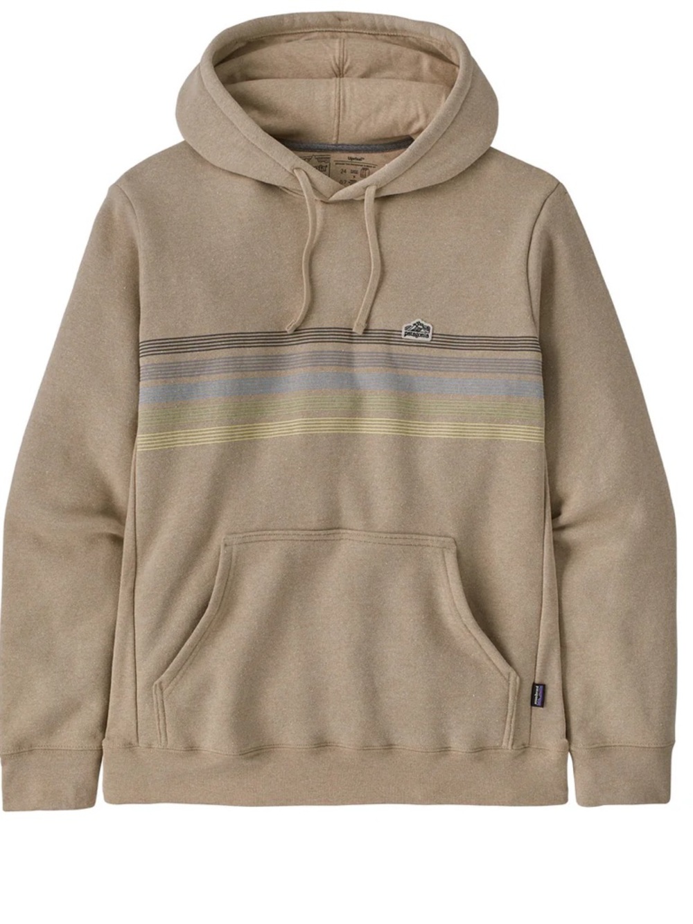 Patagonia Line Logo Ridge Stripe Uprisal Hoody Mens XS Womens S
